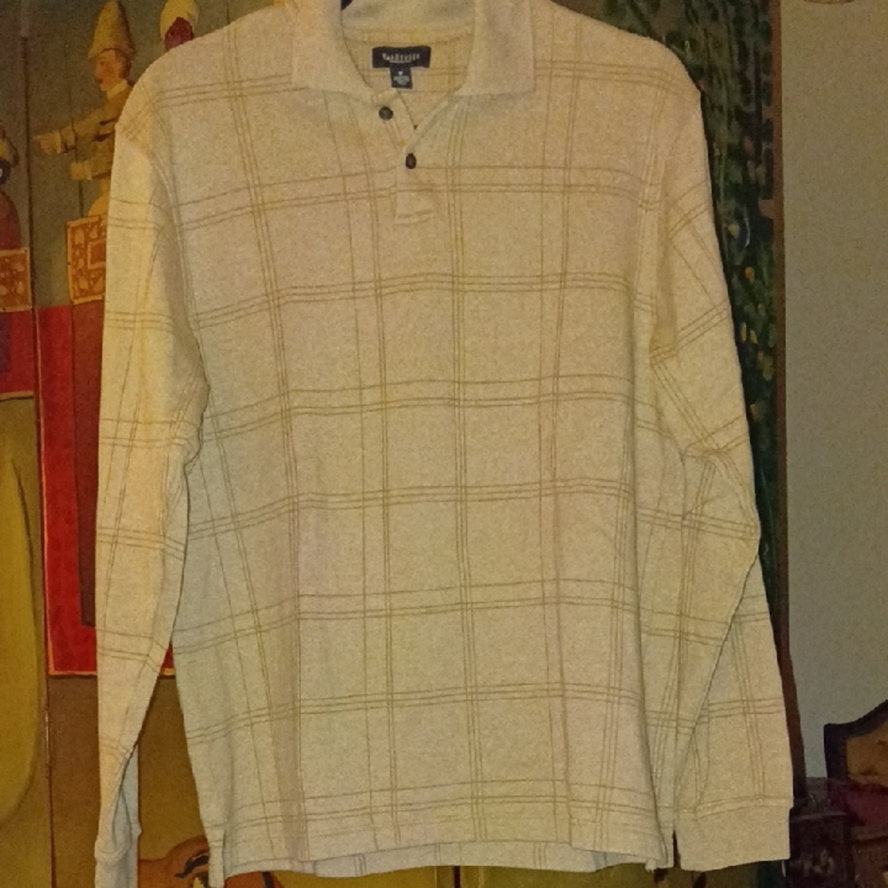 Last Chance Van Heusen Tan Long Sleeve Shirt